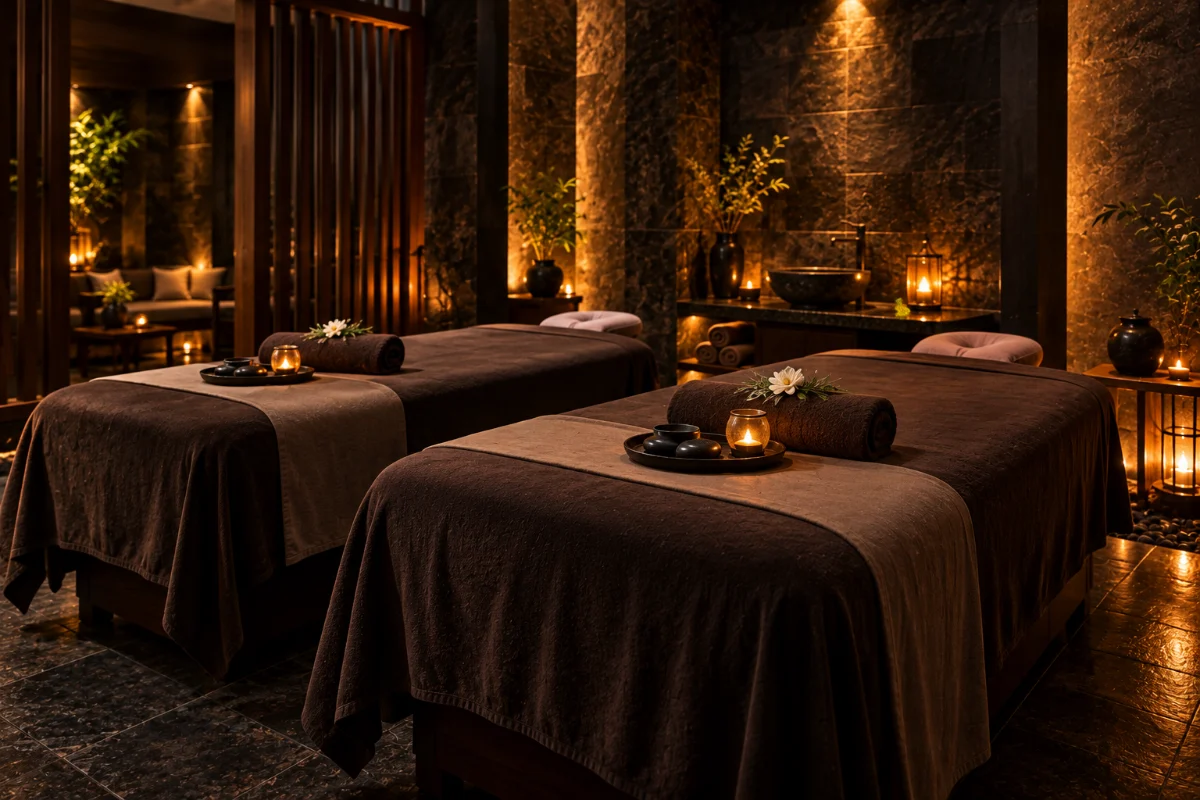 Phòng massage đôi riêng tư – Thạch An