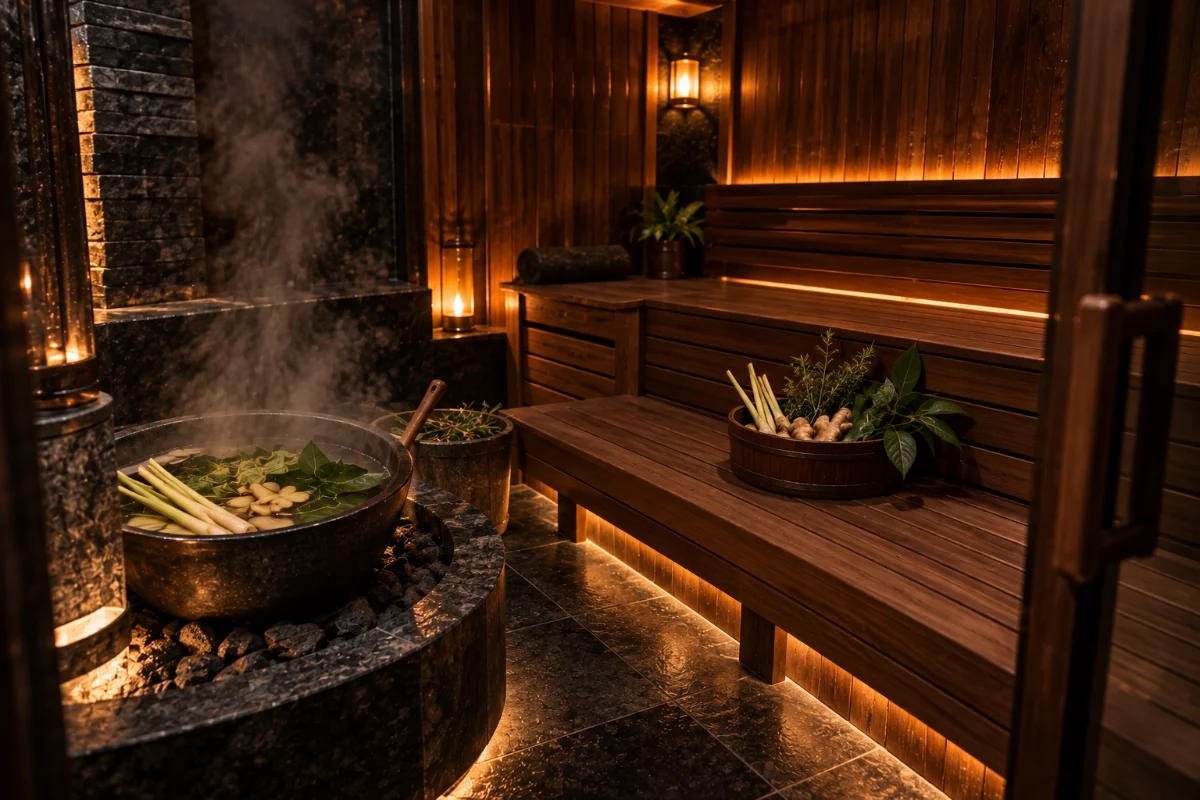 Phòng xông hơi thảo dược – Thạch An
