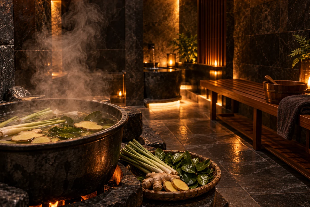 Xông hơi thảo dược – Thạch An